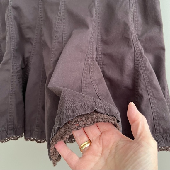 Chocolate brown skirt - Picture 6 of 11